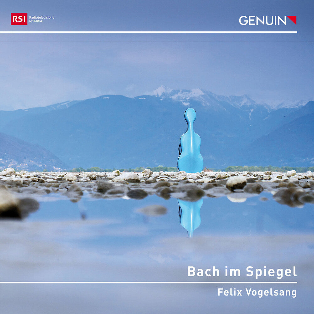 the album cover for Bach / Vogelsang - Bach Im Spiegel