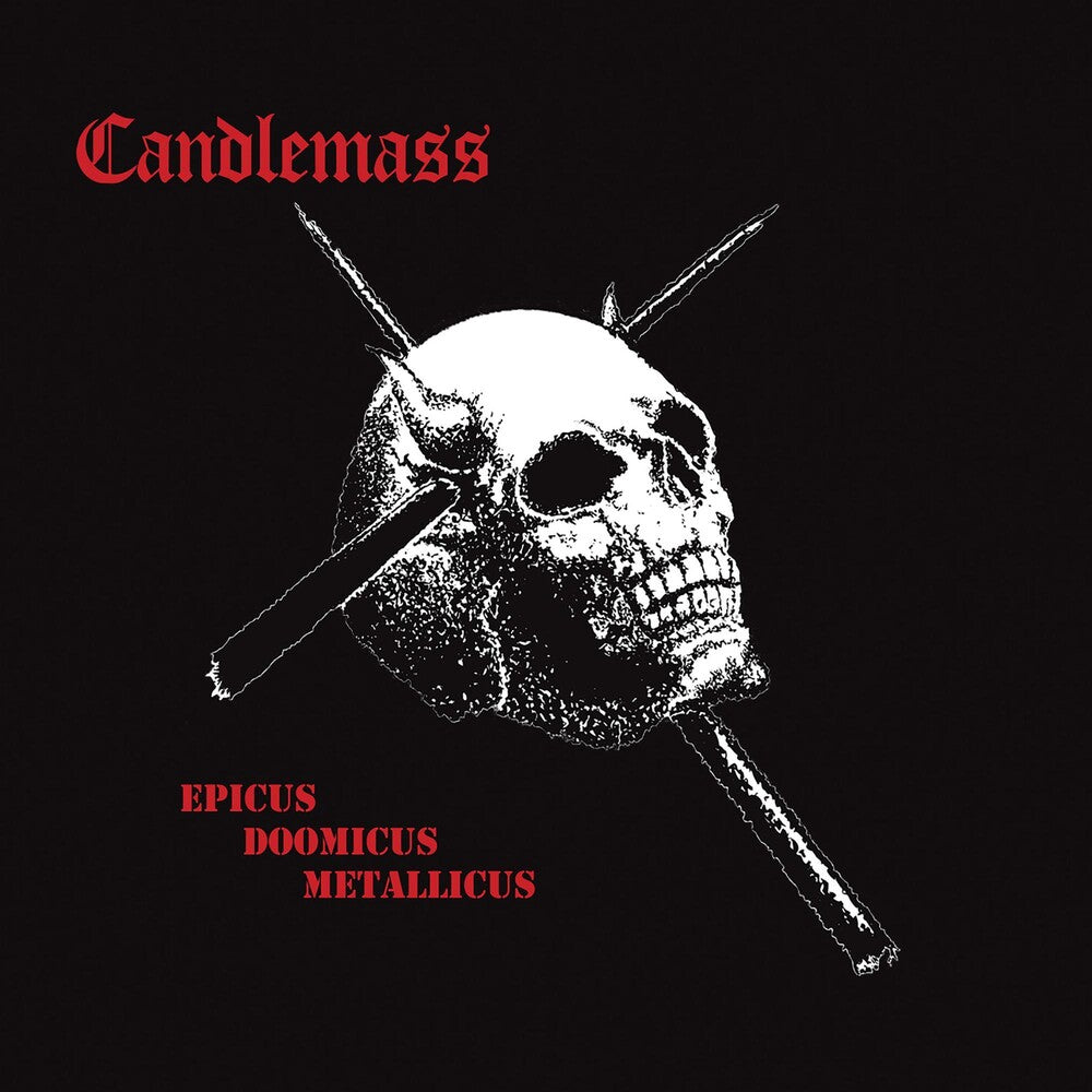 the album cover for Candlemass - Epicus Doomicus Metallicus [LP]