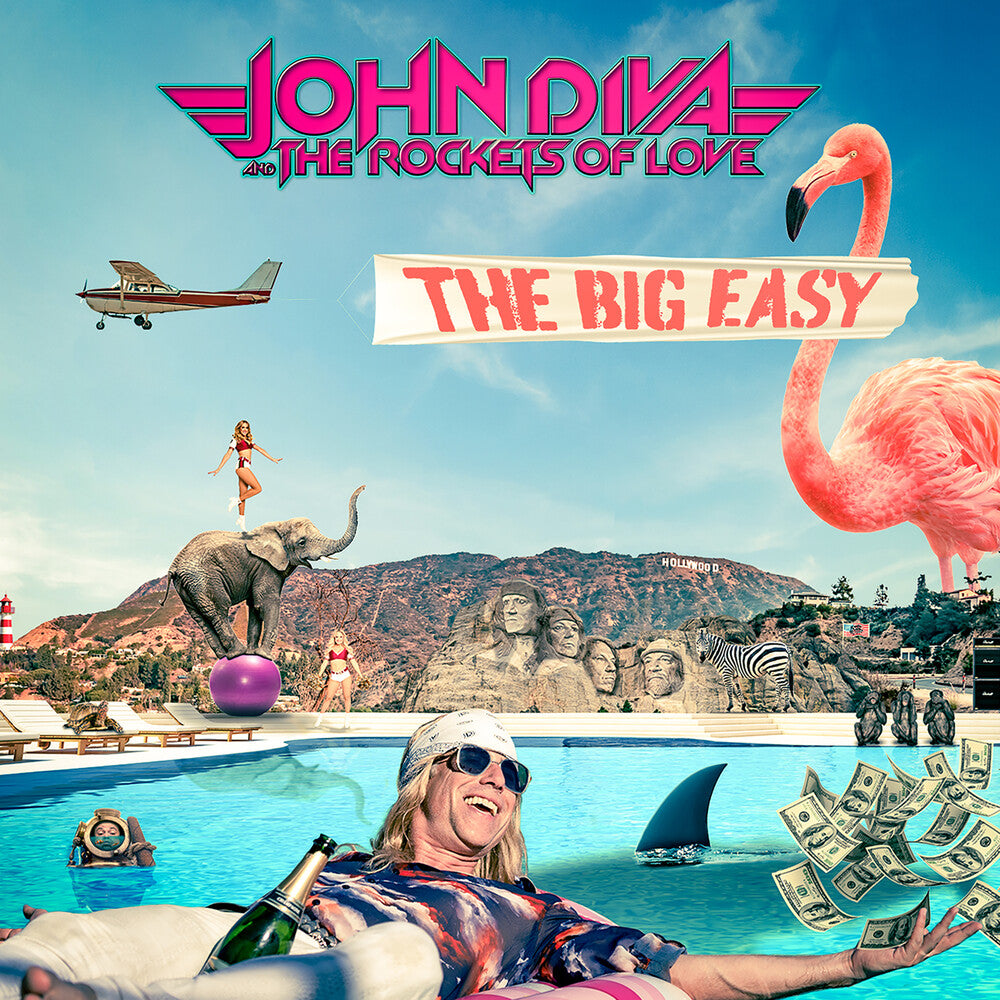 the album cover for John Diva & The Rockets Of Love - The Big Easy