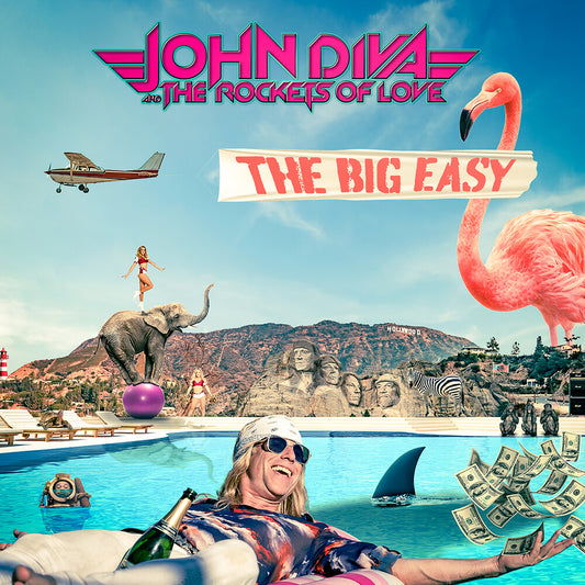 the album cover for John Diva & The Rockets Of Love - The Big Easy