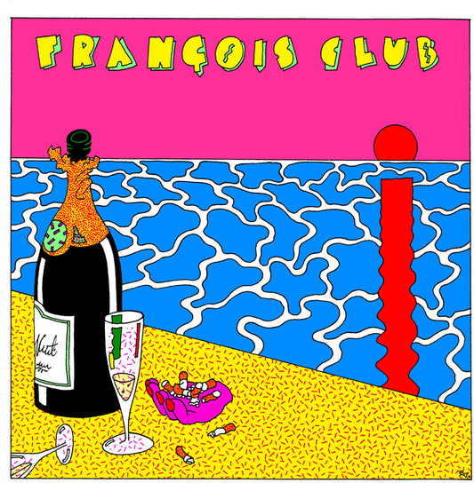 the album cover for Francois Club - Nickel Chrome