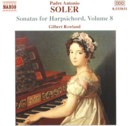 the album cover for Gilbert Rowland - Sonatas for Harpsichord 8