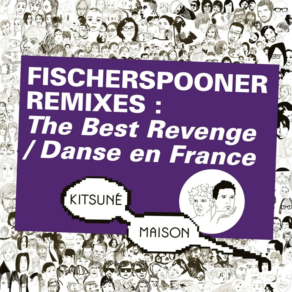 the album cover for Fischerspooner - Kitsune: Fischerspooner Remixes: The Best Revenge