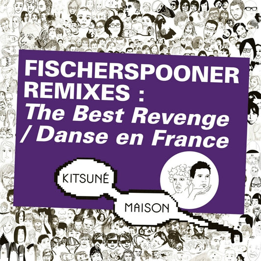 the album cover for Fischerspooner - Kitsune: Fischerspooner Remixes: The Best Revenge