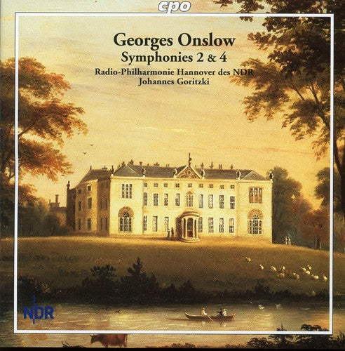 the album cover for Johannes Goritzki - Symphonies 2 & 4