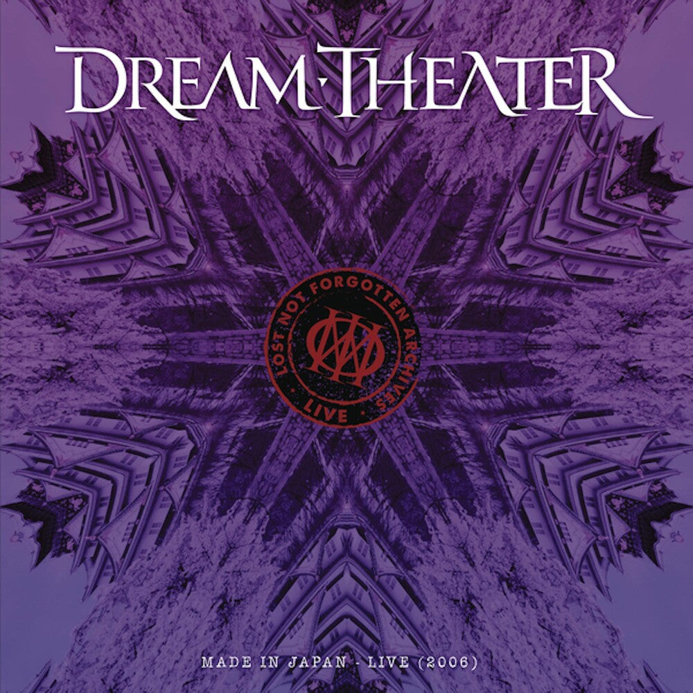 the album cover for Dream Theater - Lost Not Forgotten Archives: Made In Japan - Live (2006) [Orange 2LP/CD]