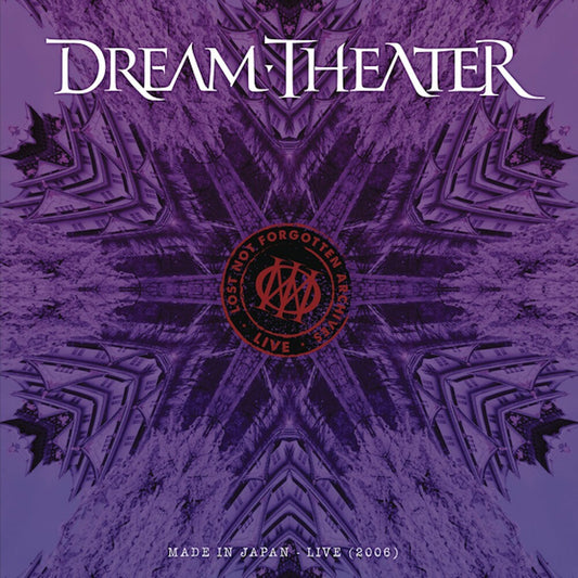 the album cover for Dream Theater - Lost Not Forgotten Archives: Made In Japan - Live (2006) [Orange 2LP/CD]