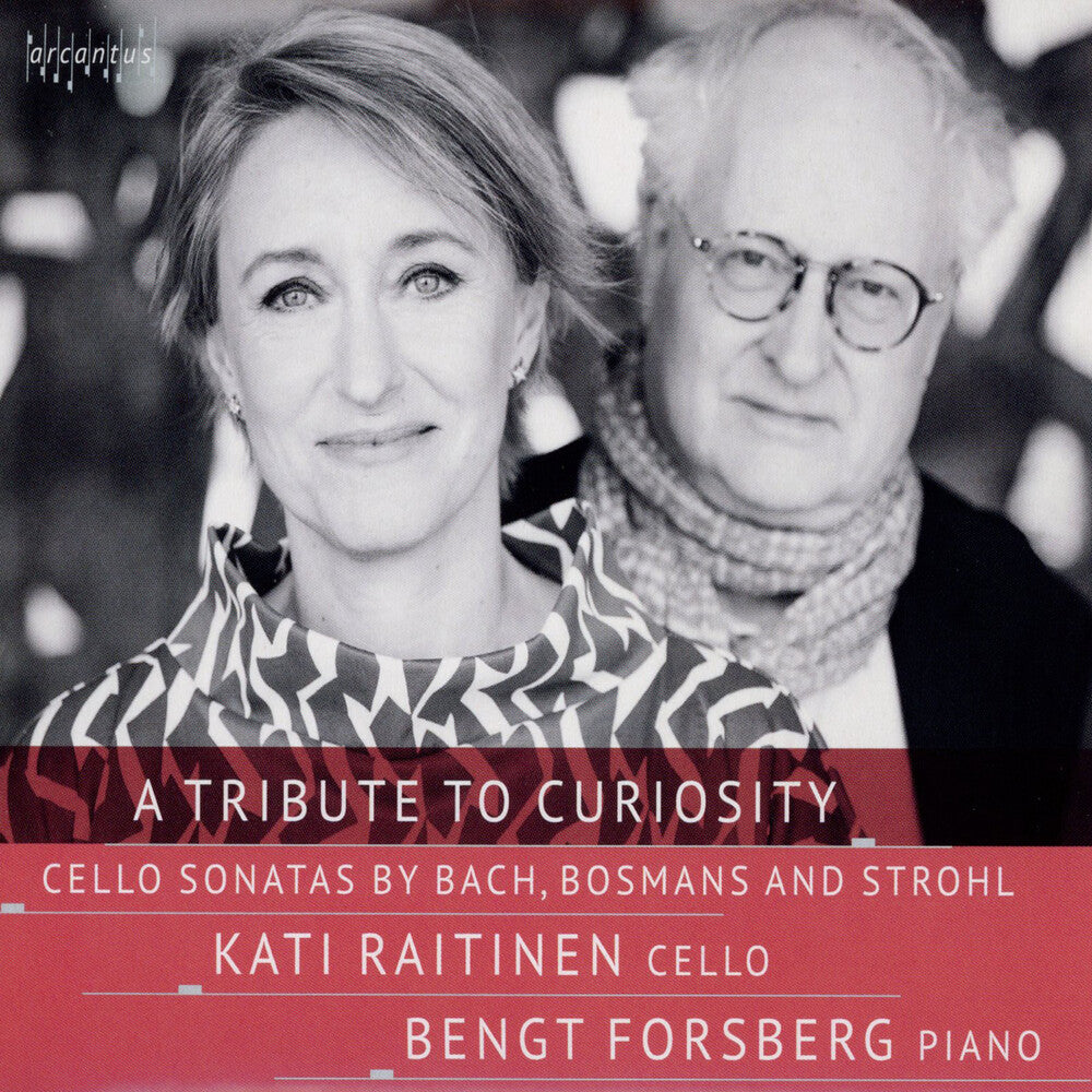 the album cover for Bach / Raitinen / Forsberg - Tribute To Curiosity