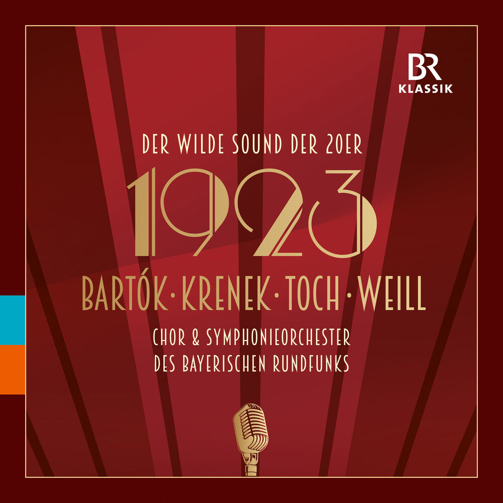 the album cover for Bartok / Krenek / Altenberger - 1923