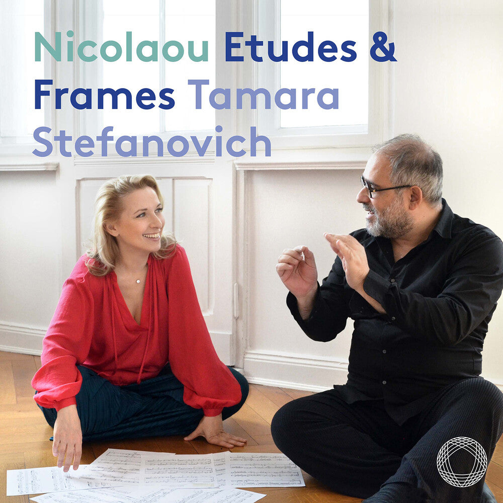 the album cover for Nicolaou / Stefanovich / Aimard - Etudes & Frames