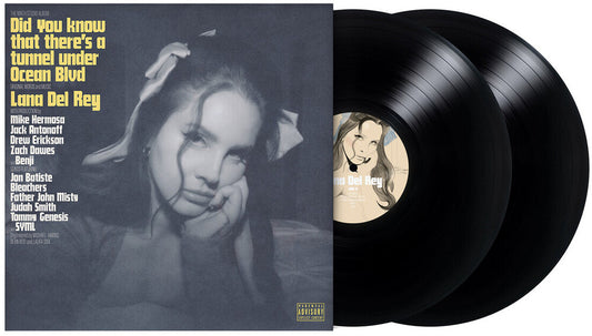 the album cover for Lana Del Rey - Did you know that there’s a tunnel under Ocean Blvd [2LP]