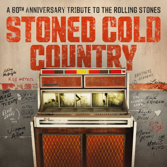 the album cover for Various Artists - Stoned Cold Country