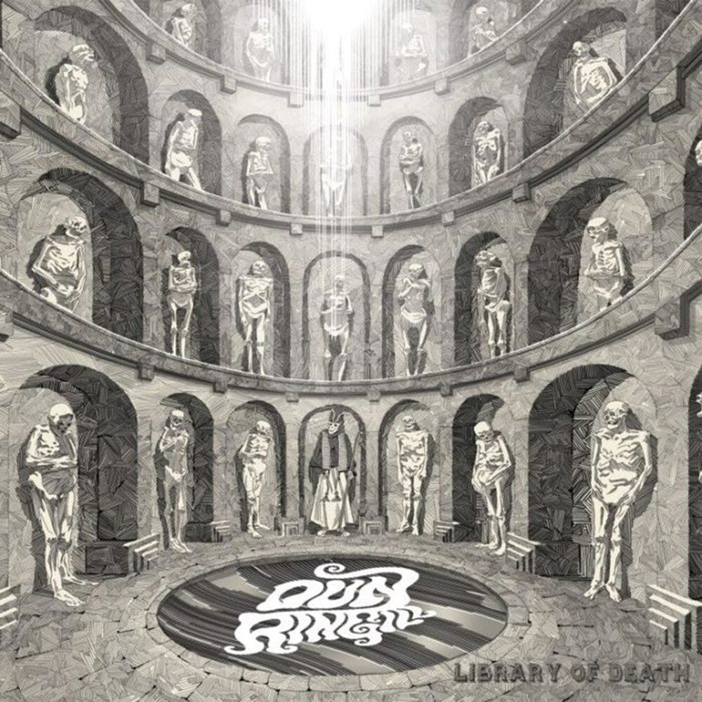 the album cover for Dun Ringill - Library Of Death