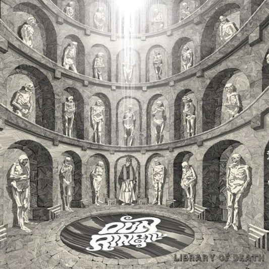the album cover for Dun Ringill - Library Of Death