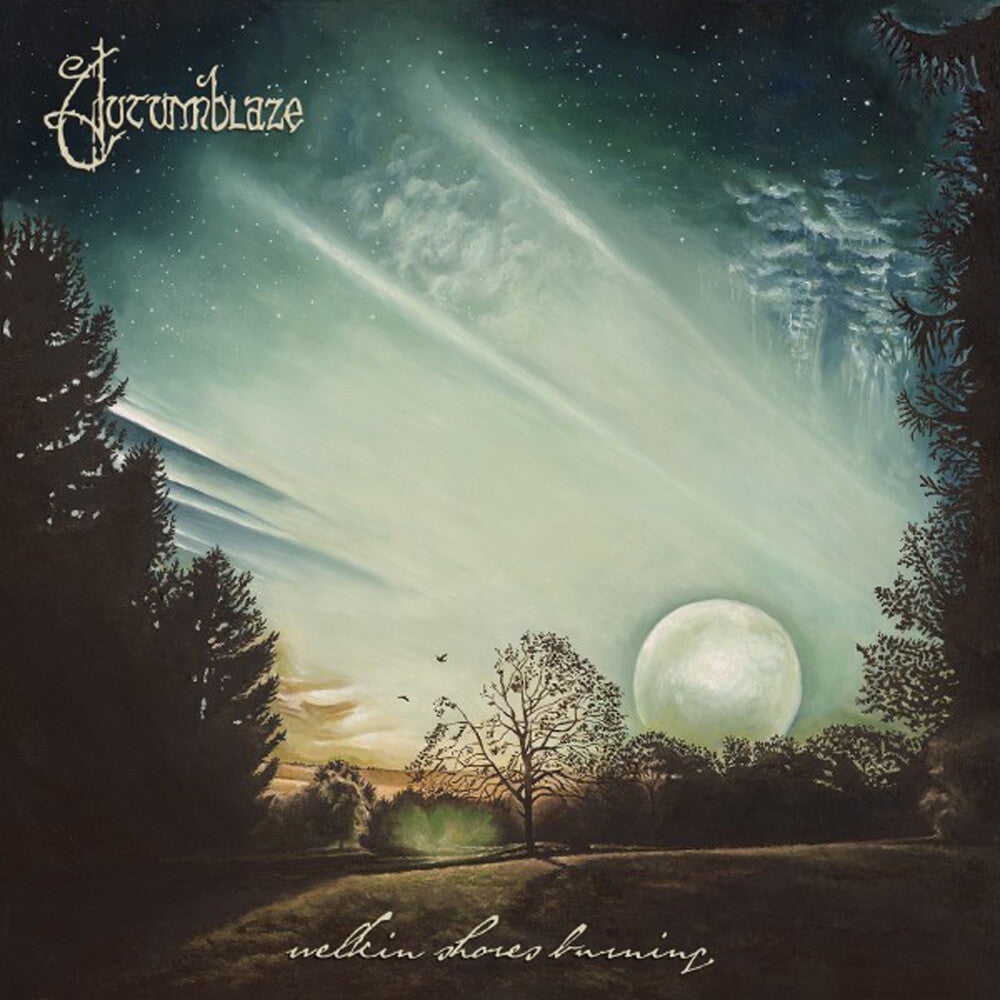the album cover for Autumnblaze - Welkin Shores Burning