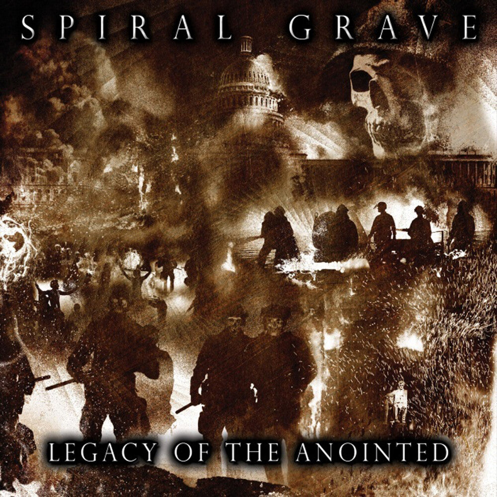 the album cover for Spiral Grave - Legacy Of The Anointed [Clear Vinyl] [Limited Edition] (Can)