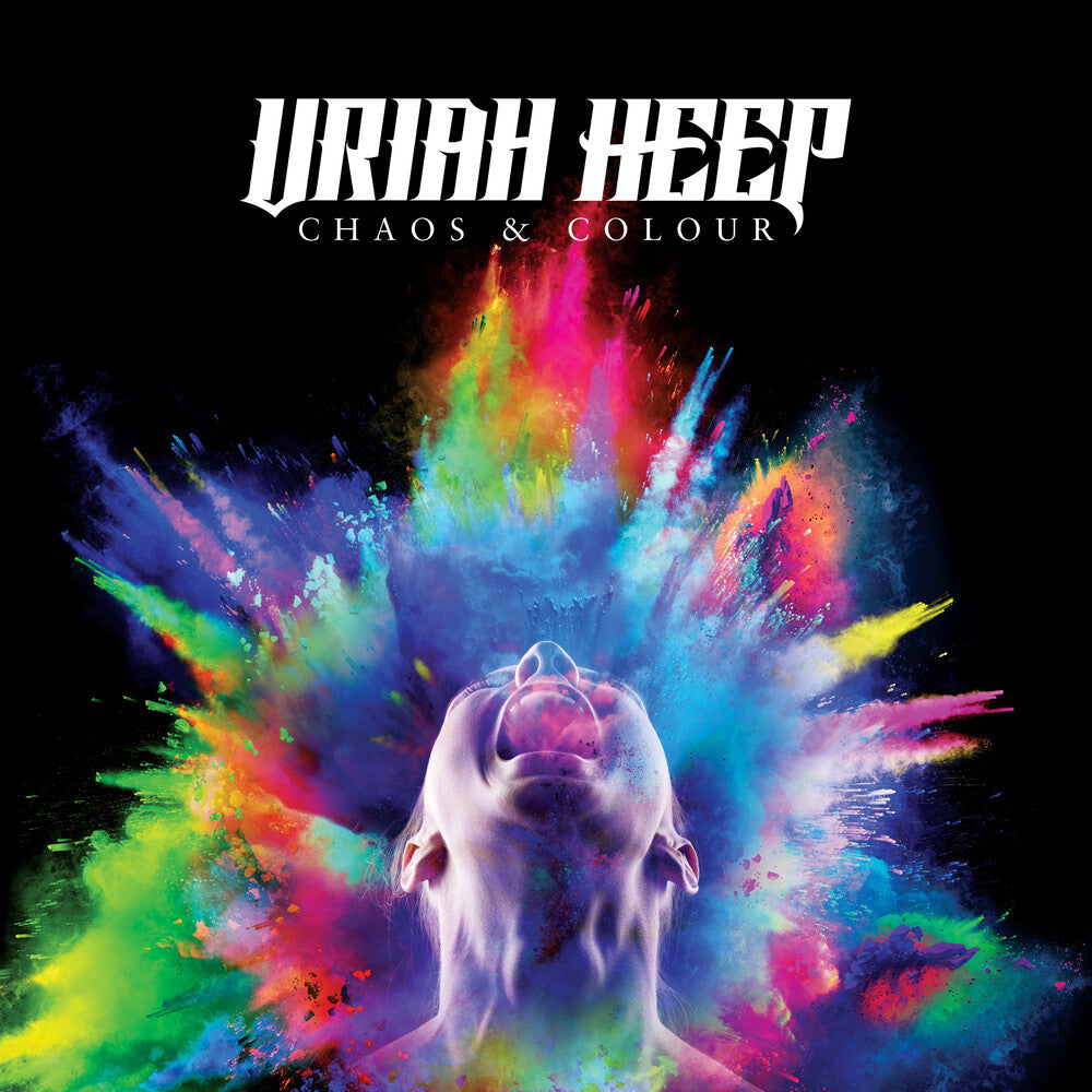 the album cover for Uriah Heep - Chaos & Colour [Colored Vinyl] (Hol)