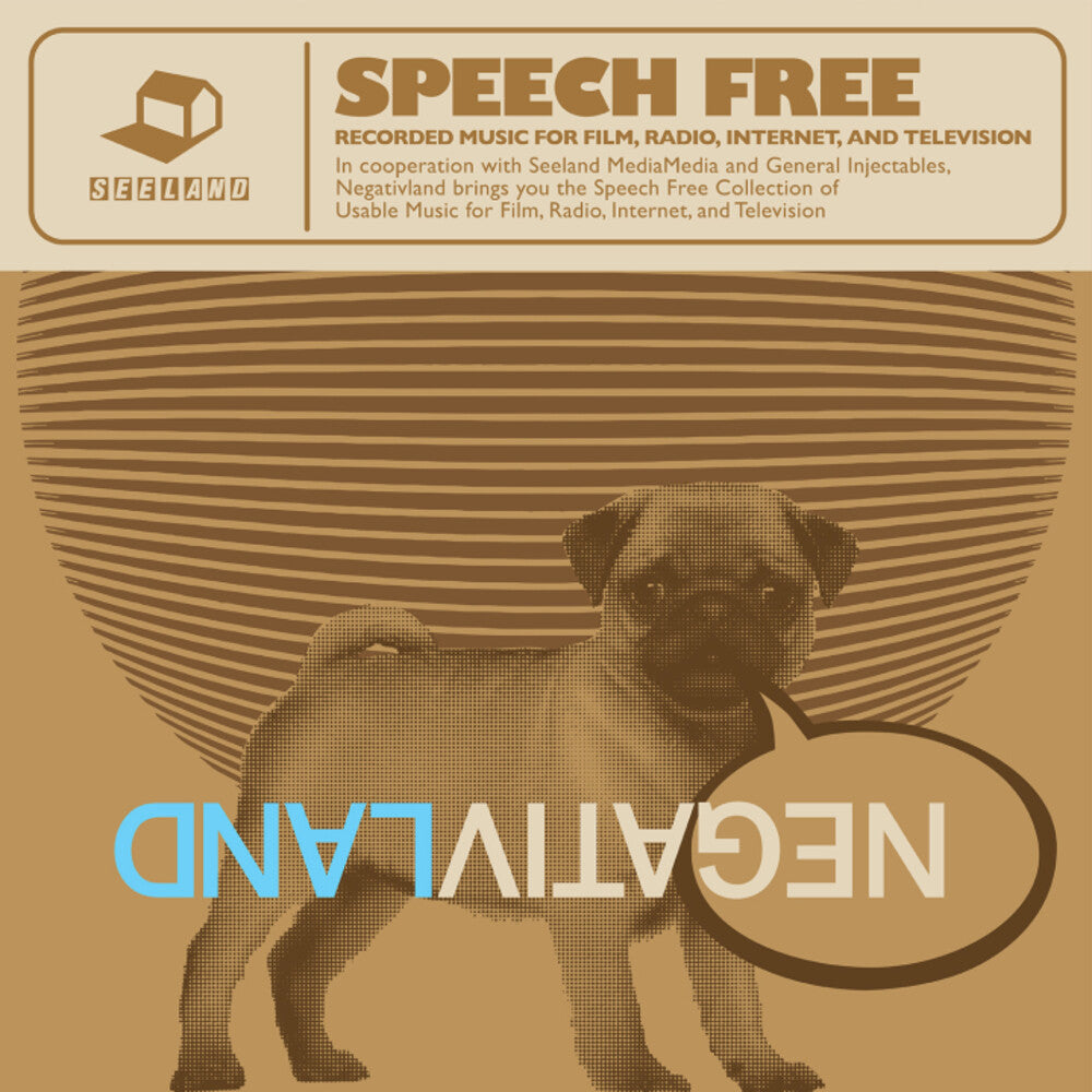 the album cover for Negativland - Speech Free: Recorded Music For Film, Radio