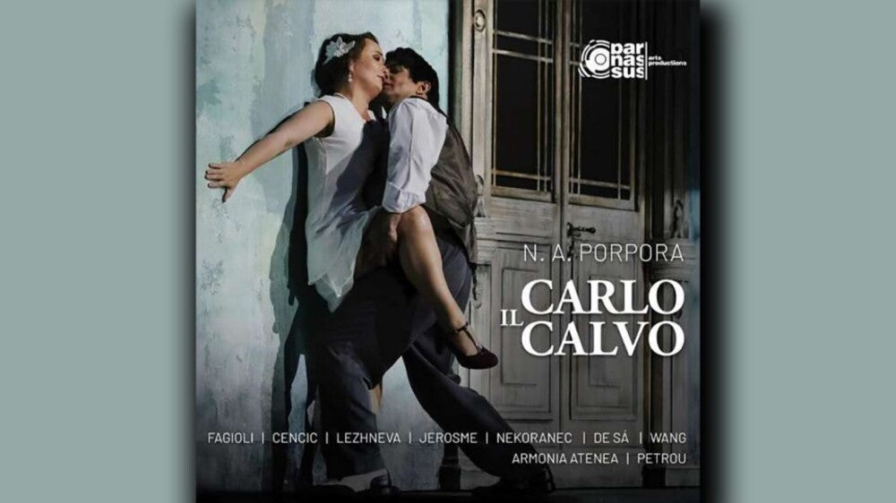 the album cover for Porpora / Fagioli / Cencic - Carlo Il Calvo