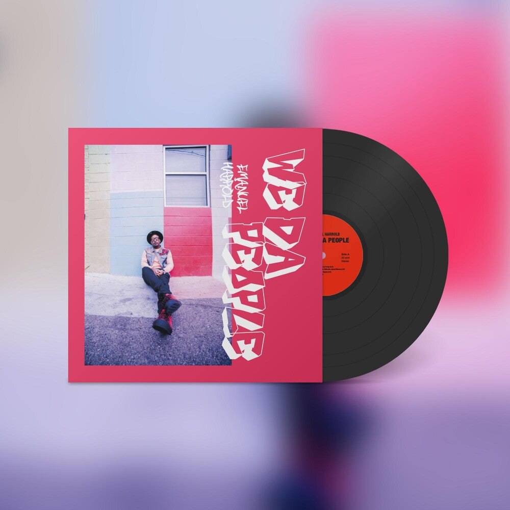 the album cover for Emanuel Harrold - We Da People