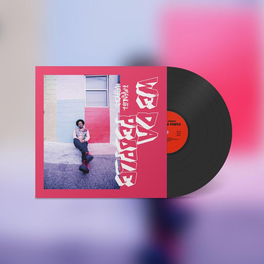 the album cover for Emanuel Harrold - We Da People