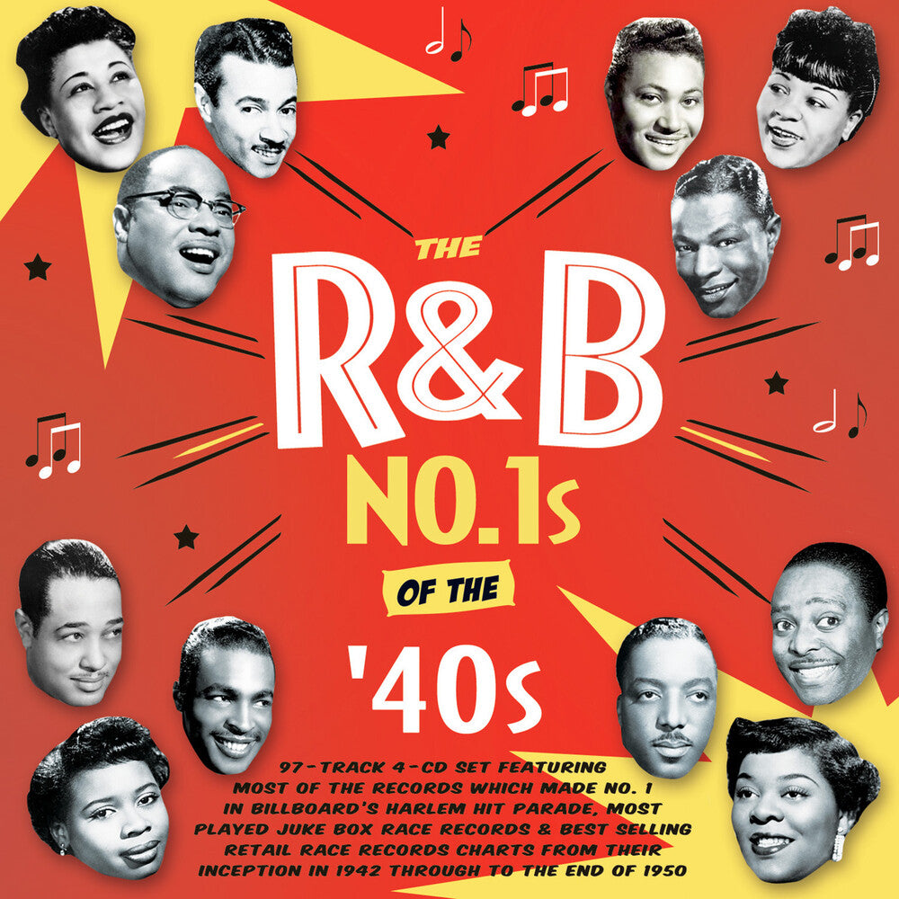 the album cover for R&B No. 1s Of The '40s / Various - R&B No. 1s Of The '40s / Various