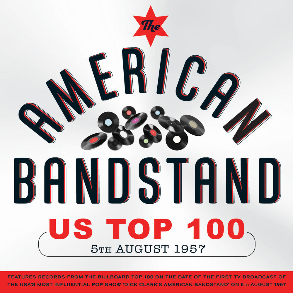 the album cover for American Bandstand Us Top 100 5th August / Various - American Bandstand Us Top 100 5th August / Various