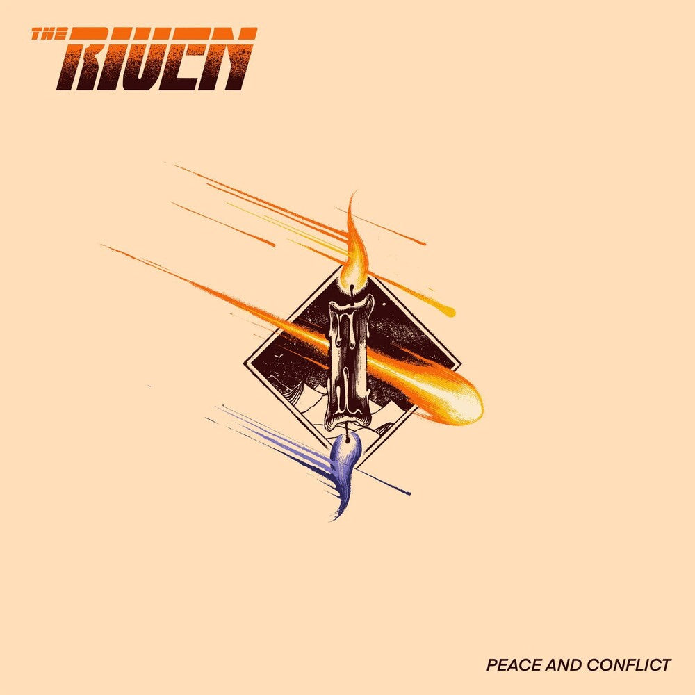 the album cover for Riven - Peace And Conflict [Colored Vinyl] (Purp)