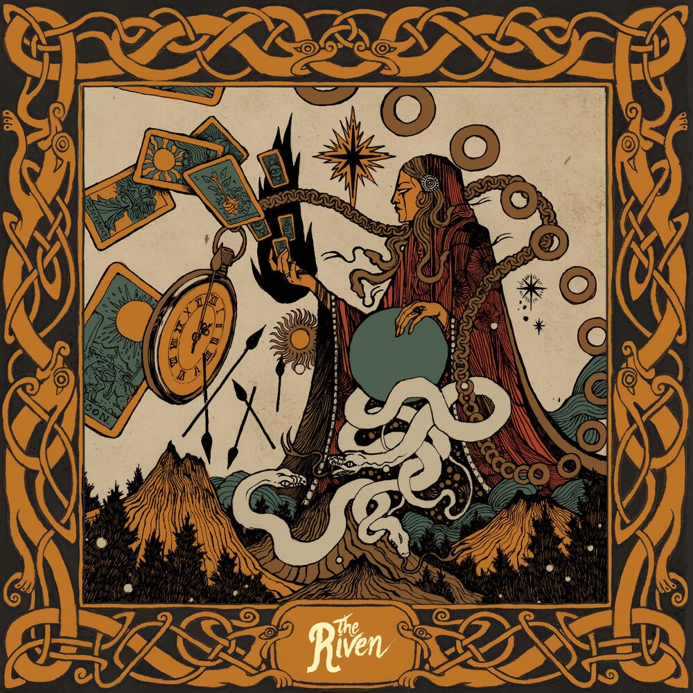 the album cover for Riven - Riven [Colored Vinyl] (Purp)