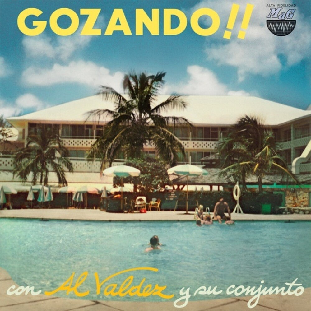 the album cover for Al Valdez  / Su Conjunto - Gozando