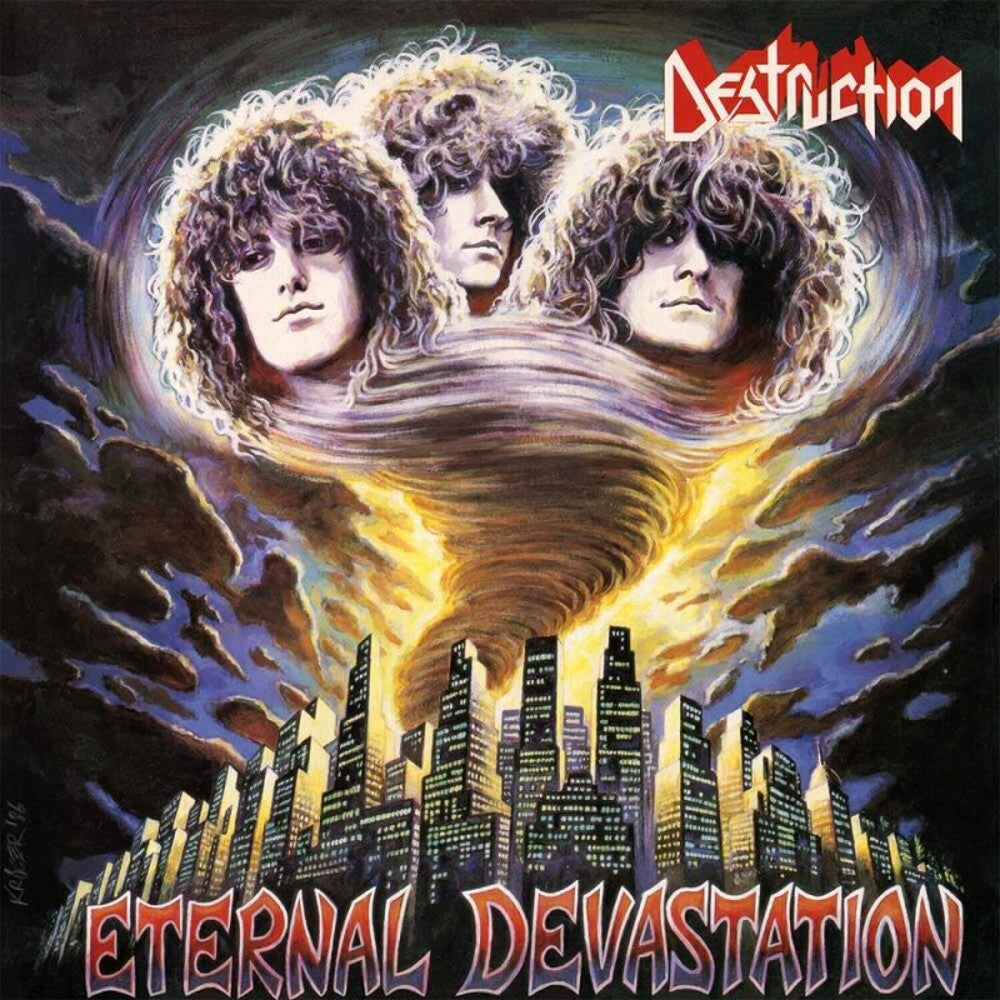 the album cover for Destruction - Eternal Devastation (Pict)
