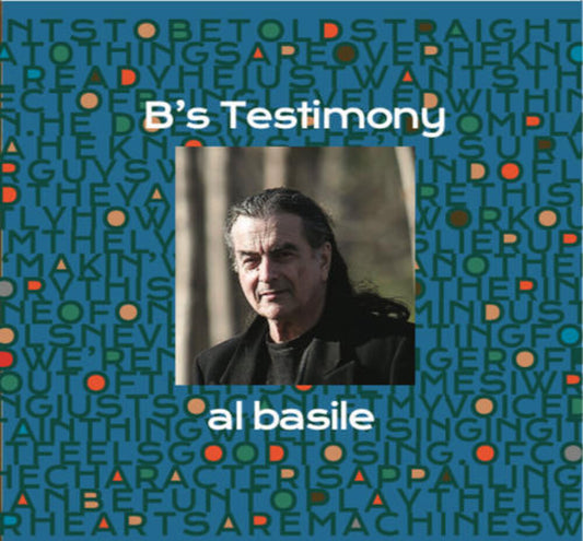the album cover for Al Basile - B's Testimony