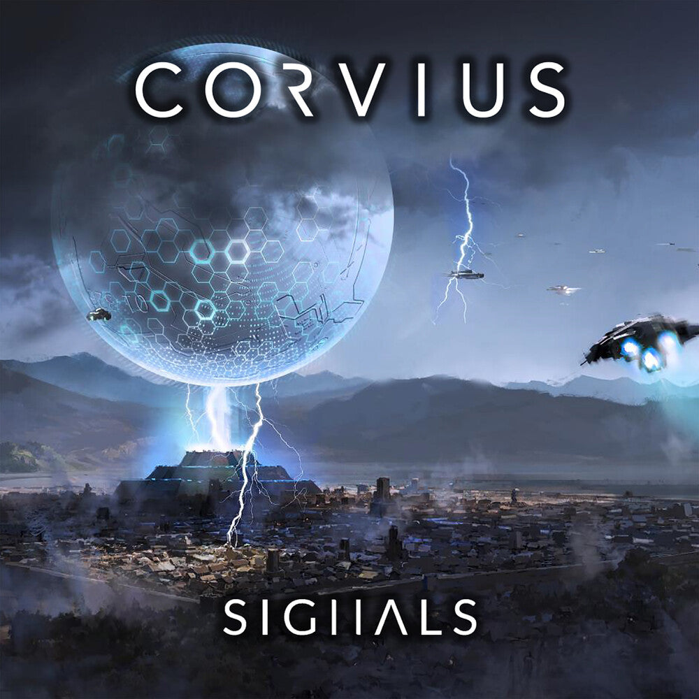 the album cover for Corvius - Signals [Digipak]