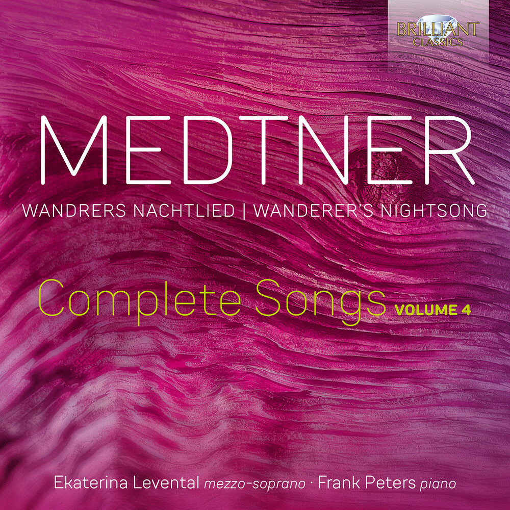 the album cover for Medtner / Levental / Peters - Wandrers Nachtlied