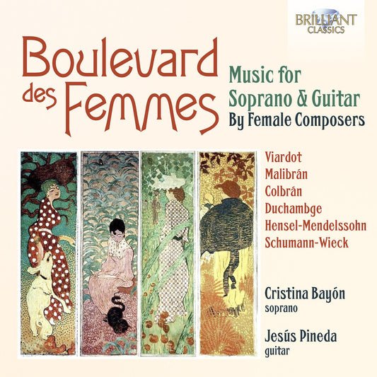 the album cover for Colbran / Alvarez / Pineda - Music For Soprano & Guitar