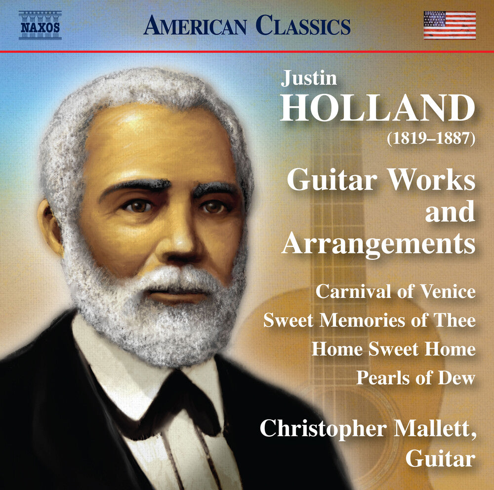 the album cover for Holland / Mallett - Guitar Works & Arrangements