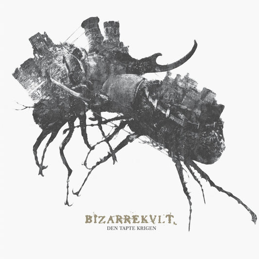 the album cover for Bizarrekult - DEN TAPTE KRIGEN