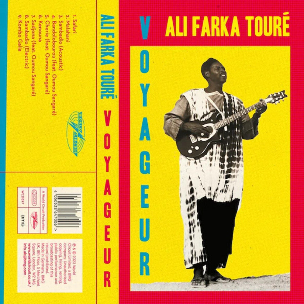the album cover for Ali Farka Touré - Voyageur