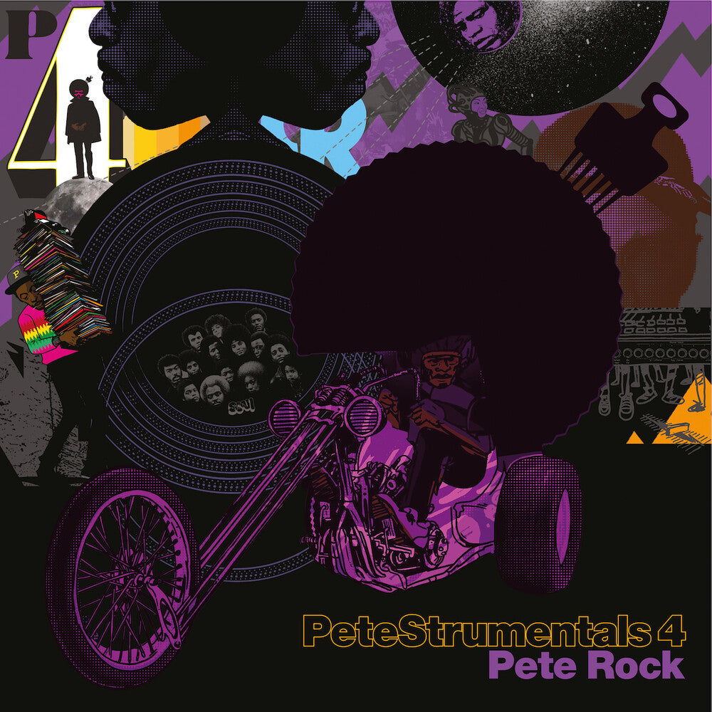 the album cover for Pete Rock - Petestrumentals 4