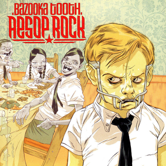 the album cover for Aesop Rock - Bazooka Tooth [2LP]