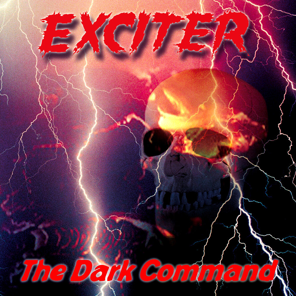 the album cover for Exciter - Dark Command [Reissue] (Uk)