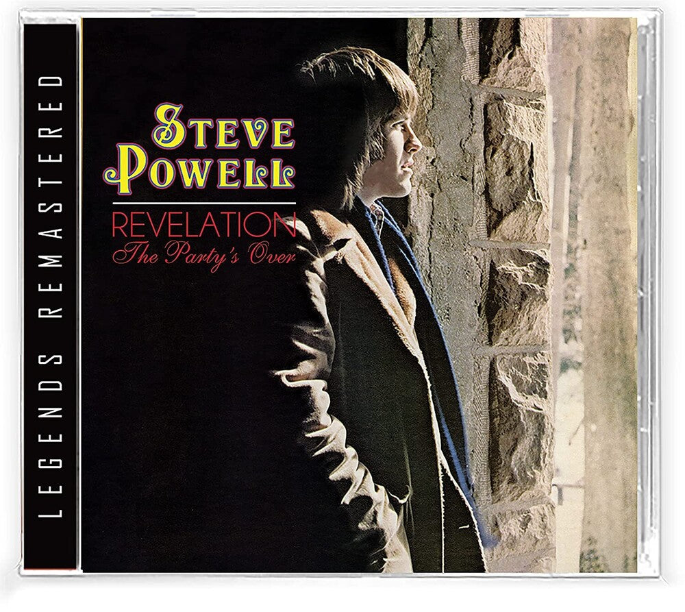 the album cover for Powell, Steve - Revelation (the Party's Over)