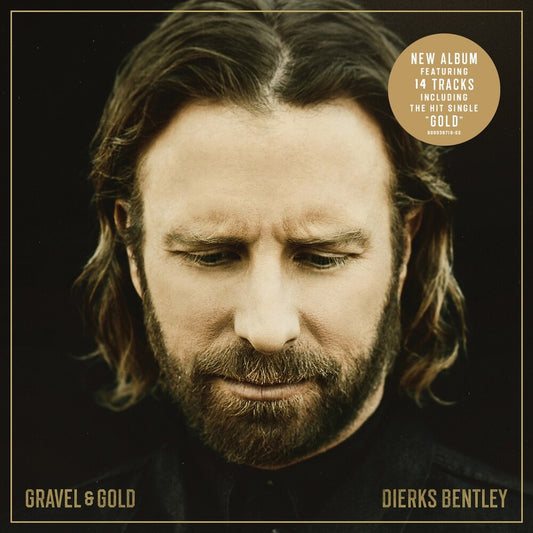 the album cover for Dierks Bentley - Gravel & Gold