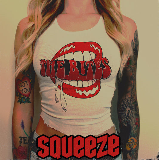 the album cover for The Bites - Squeeze