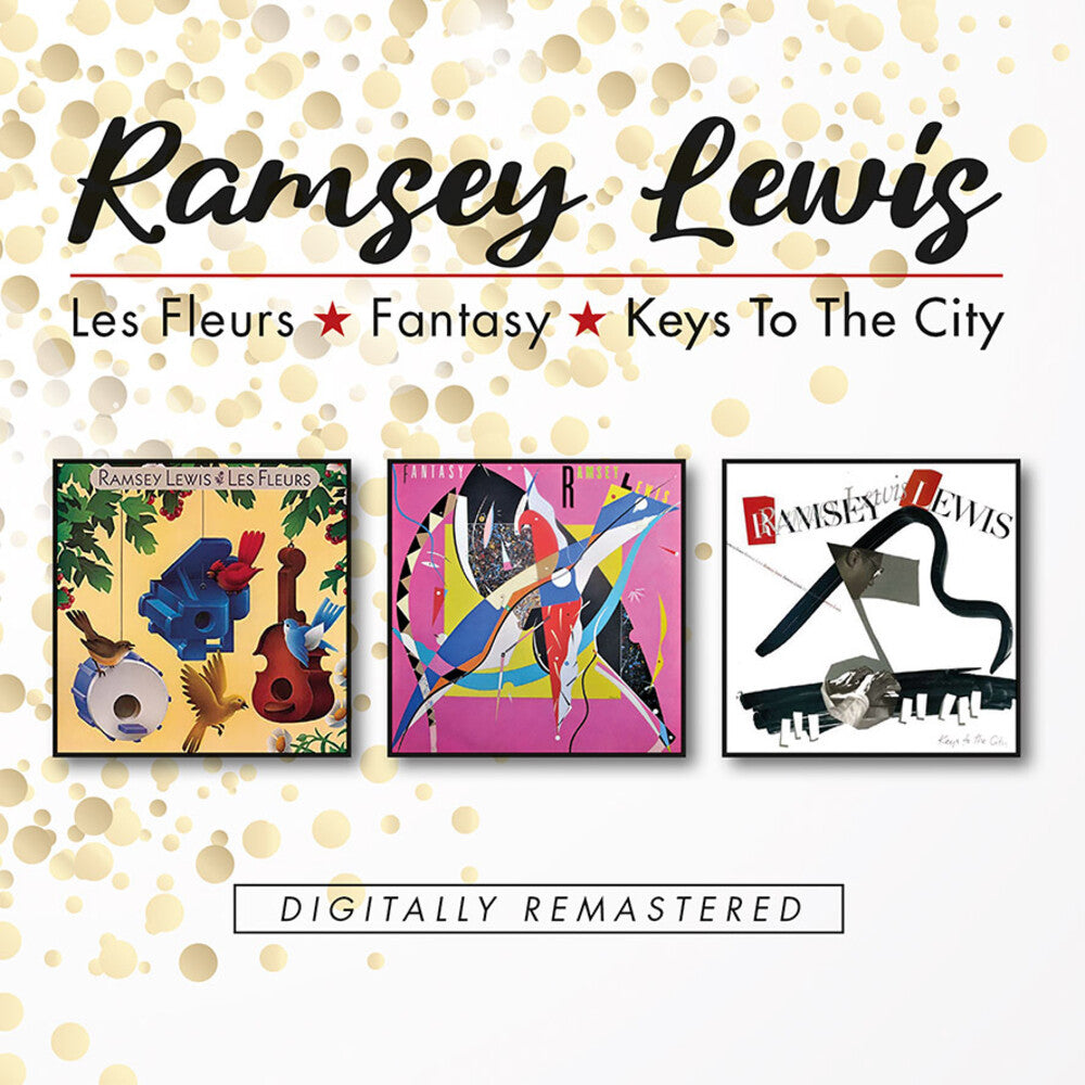 the album cover for Ramsey Lewis - Les Fleurs / Fantasy / Keys To The City (Uk)