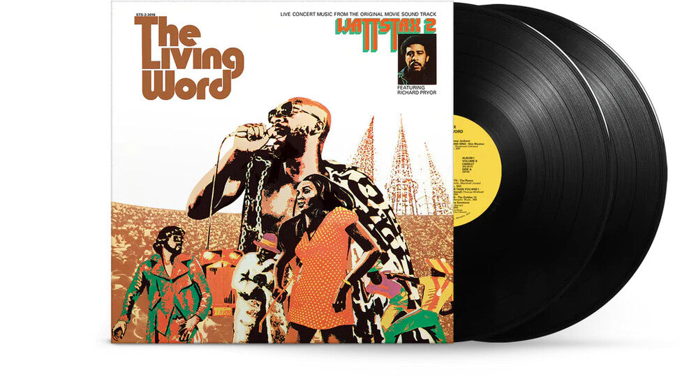 the album cover for Various Artists - The Living Word: Wattstax 2 [2LP]