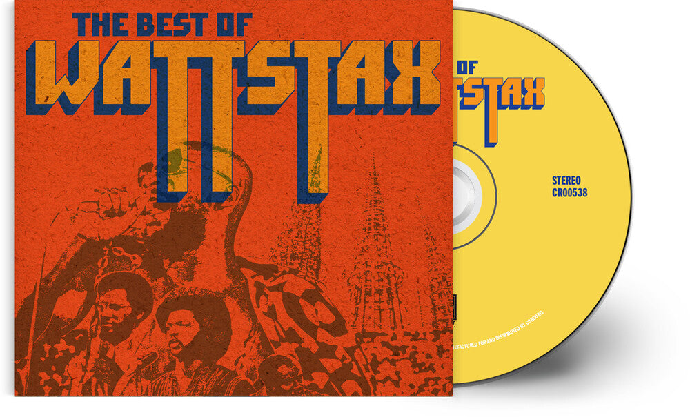 the album cover for Various Artists - The Best of Wattstax