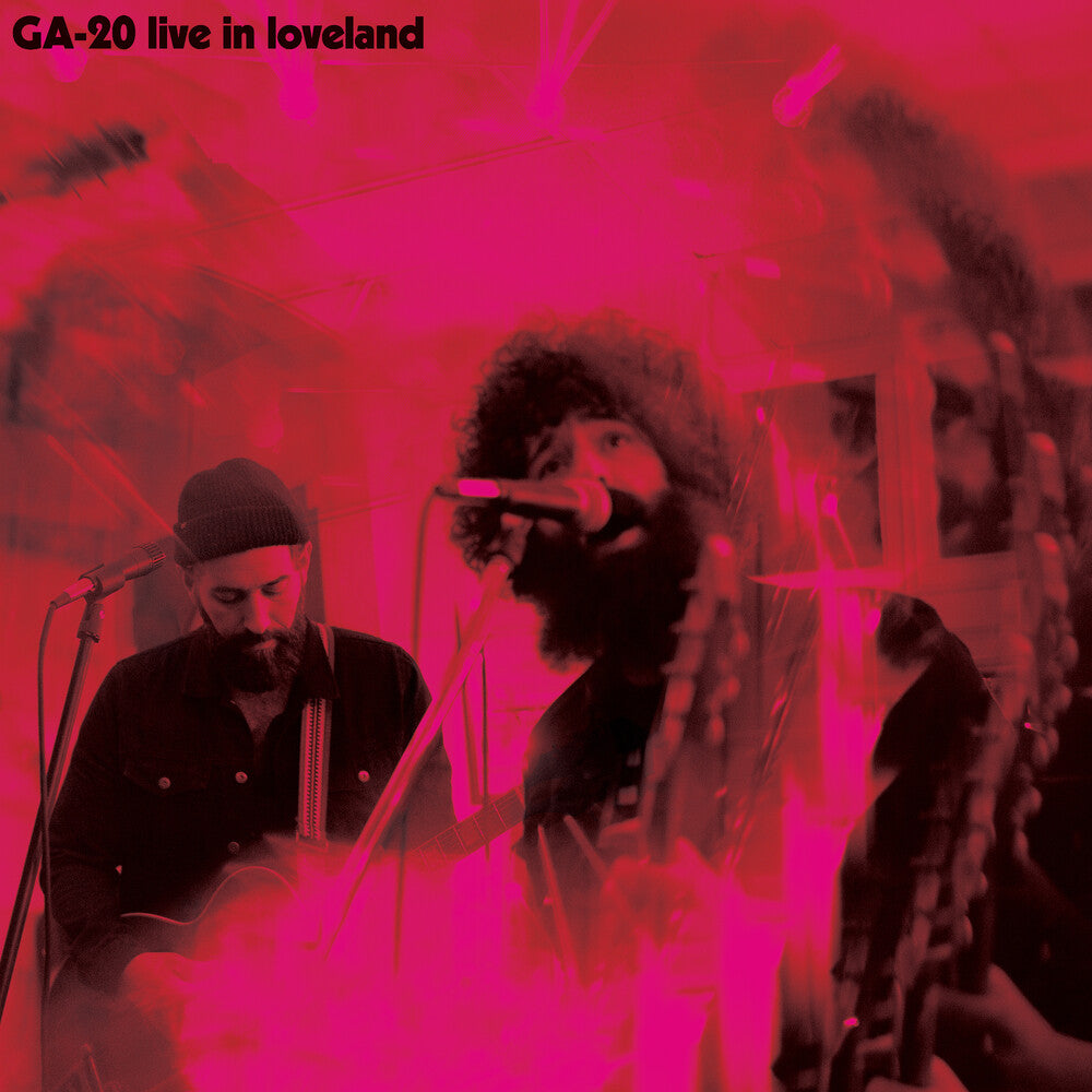 the album cover for GA-20 - Live In Loveland