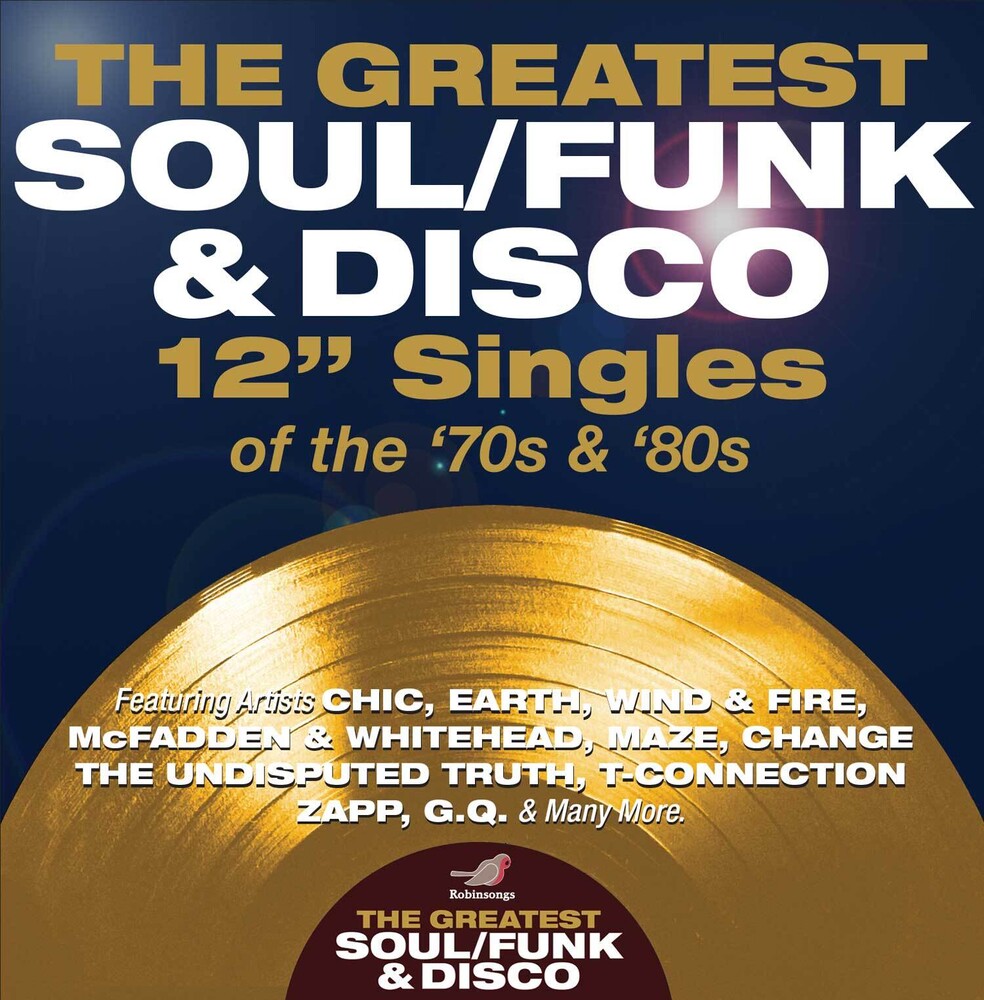 the album cover for Greatest Soul / Funk & Disco 12-Inch Singles Of - Greatest Soul / Funk & Disco 12-Inch Singles Of