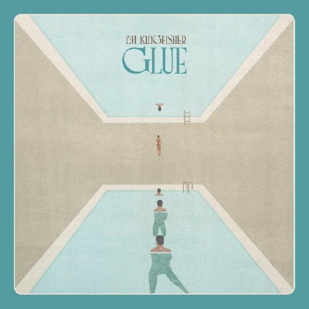 the album cover for I'm Kingfisher - Glue [Digipak]